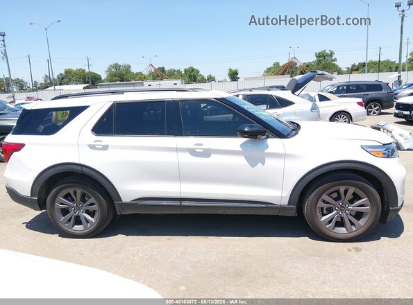 1FMSK7DH9PGC32430 2023 FORD EXPLORER Белый Вид задней части салона