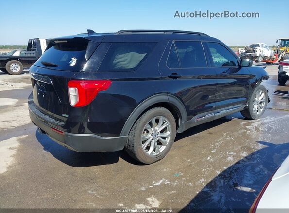 1FMSK7DHXLGB03946 2020 FORD EXPLORER Black Задня права чверть