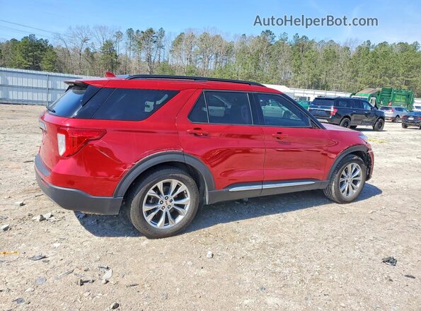 1FMSK7DHXLGD15441 2020 FORD EXPLORER Red Задня права чверть