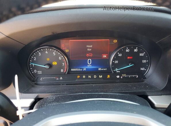 1FMSK7DHXLGD15441 2020 FORD EXPLORER Red Вид щитка приладів