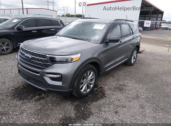 1FMSK7DHXNGA65072 2022 FORD EXPLORER Серый Передняя левая четверть