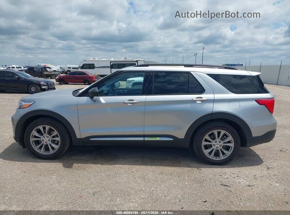 1FMSK7DHXRGA37665 2024 FORD FORD EXPLORER Silver სალონის 360-გრადუსიანი ხედი