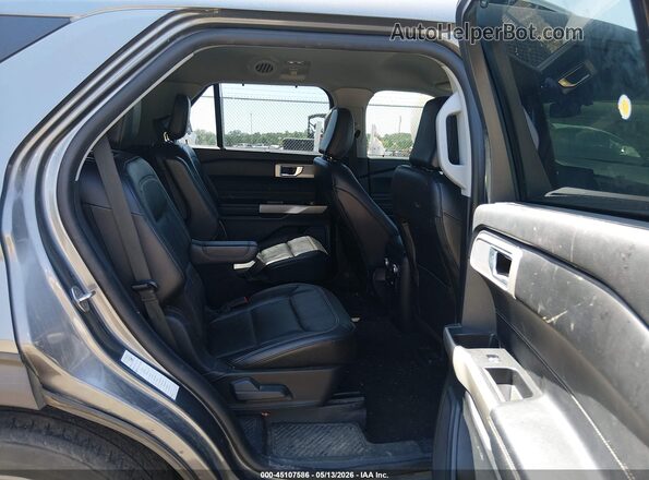 1FMSK7FH0MGA88341 2021 FORD EXPLORER Gray VIN კოდის სტიკერის ხედი
