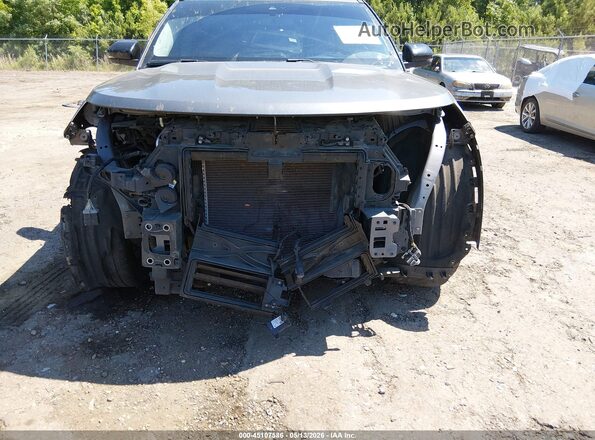 1FMSK7FH0MGA88341 2021 FORD EXPLORER Gray წინა ხედი