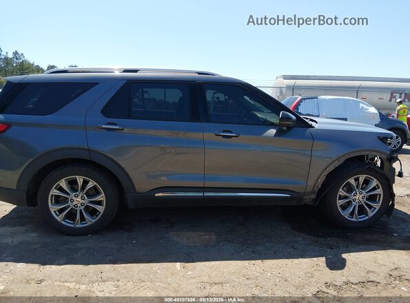1FMSK7FH0MGA88341 2021 FORD EXPLORER Gray სალონის 360-გრადუსიანი ხედი