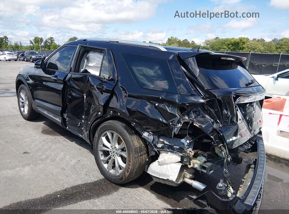 1FMSK7FH1NGA34158 2022 FORD FORD EXPLORER Черный Задняя левая четверть
