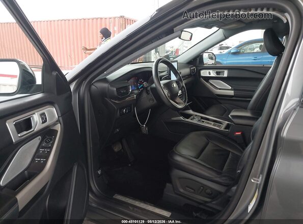 1FMSK7FH2PGA90046 2023 FORD FORD EXPLORER Gray წინა სალონის ხედი