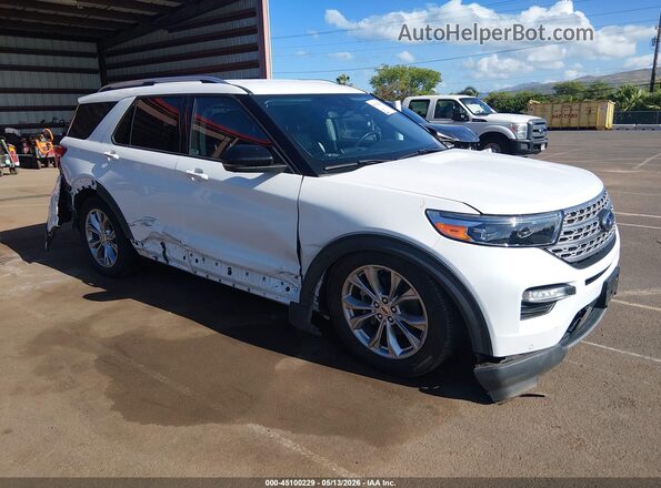 1FMSK7FH4NGA31805 2022 FORD EXPLORER White Vista frontal