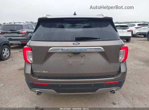 1FMSK7FH6MGA33246 2021 FORD EXPLORER Brown 