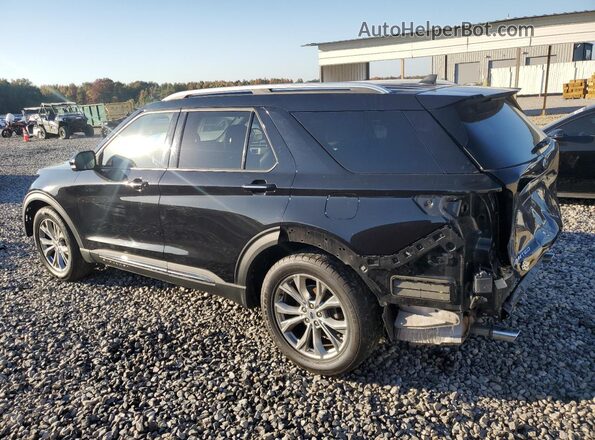 1FMSK7FH6NGA56706 2022 FORD EXPLORER Black Rear left