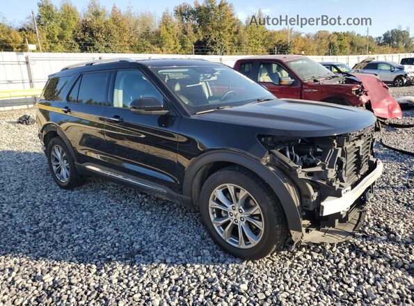 1FMSK7FH6NGA56706 2022 FORD EXPLORER Black Front right