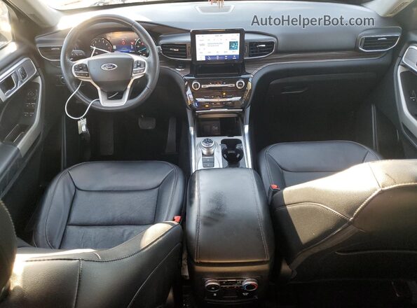 1FMSK7FH6NGA56706 2022 FORD EXPLORER Black Dashboard view