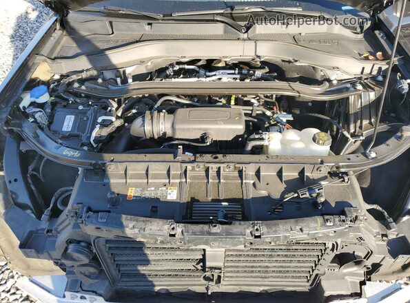 1FMSK7FH6NGA56706 2022 FORD EXPLORER Black Engine compartment view