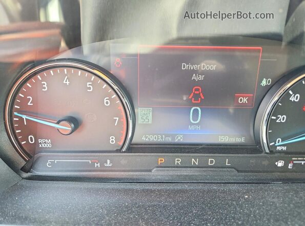 1FMSK7FH6RGA29737 2024 FORD EXPLORER Black Instrument cluster view