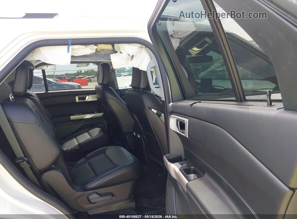 1FMSK7FH6RGA84057 2024 FORD EXPLORER White VIN კოდის სტიკერის ხედი