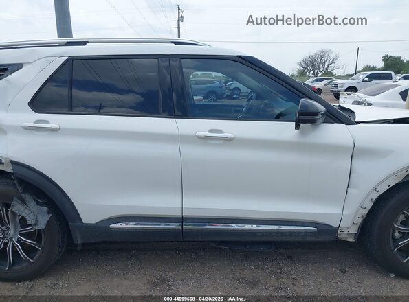 1FMSK7FH7LGB11368 2020 FORD FORD EXPLORER White უკანა სალონის ხედი