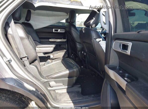 1FMSK7FHXMGA04929 2021 FORD EXPLORER Серый Вид наклейки с VIN-кодом