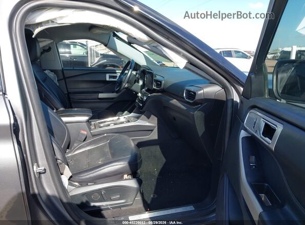 1FMSK7FHXMGA04929 2021 FORD EXPLORER Серый Вид салона спереди