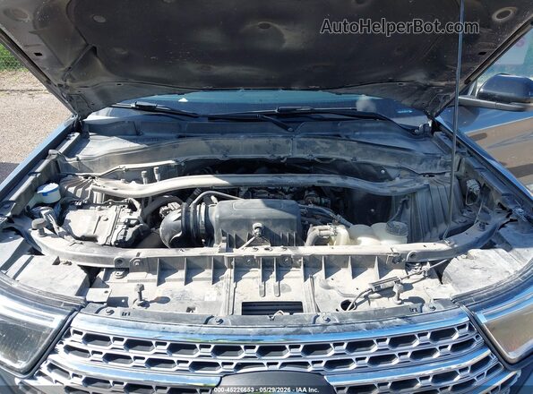 1FMSK7FHXMGA04929 2021 FORD EXPLORER Серый Вид сзади