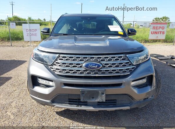 1FMSK7FHXMGA04929 2021 FORD EXPLORER Серый Вид панели приборов