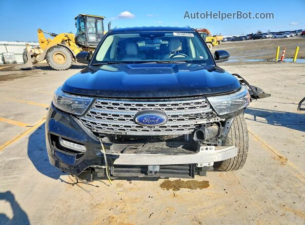 1FMSK7FHXMGA88041 2021 FORD EXPLORER Black Widok z przodu