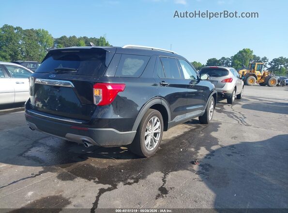 1FMSK7FHXNGA95332 2022 FORD EXPLORER Black Trasero derecho