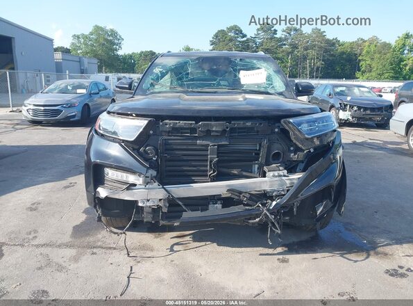 1FMSK7FHXNGA95332 2022 FORD EXPLORER Black Vista del cuadro de instrumentos