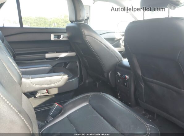 1FMSK7FHXNGA95332 2022 FORD EXPLORER Black Vista de la etiqueta del VIN