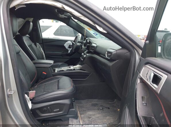 1FMSK7KH5RGA32389 2024 FORD EXPLORER Gray Vista interior delantera