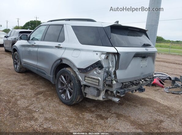 1FMSK7KH5RGA32389 2024 FORD EXPLORER Gray Trasero izquierdo