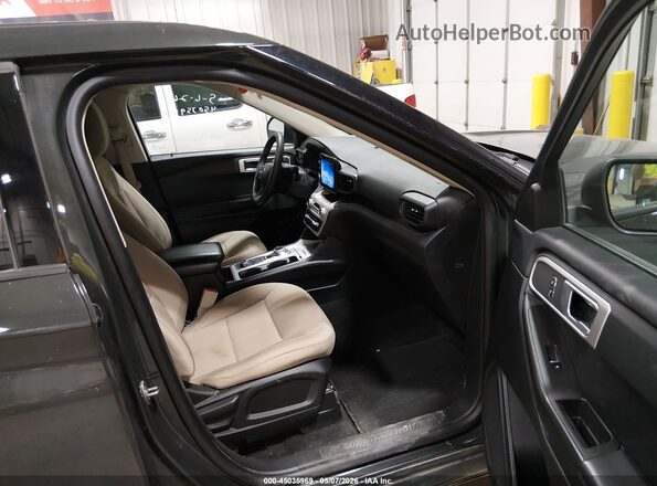1FMSK8BB9PGC08617 2023 FORD EXPLORER Серый Вид салона спереди