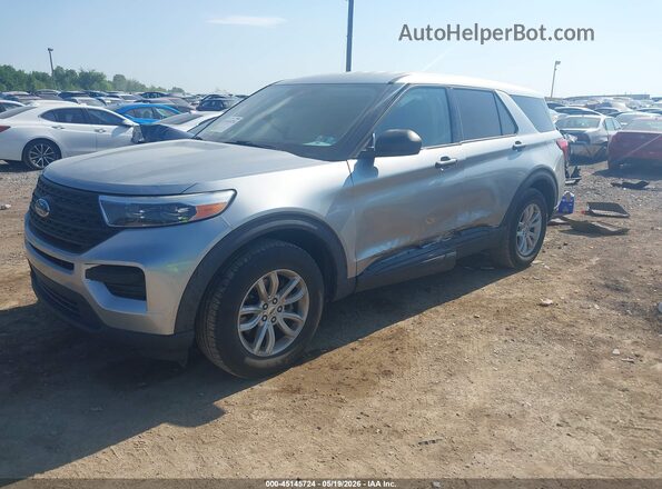1FMSK8BH3LGC41000 2020 FORD EXPLORER Gray Передня ліва чверть
