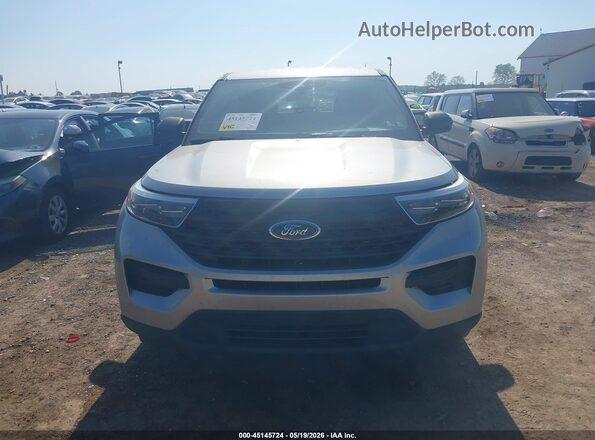 1FMSK8BH3LGC41000 2020 FORD EXPLORER Gray Вид щитка приладів