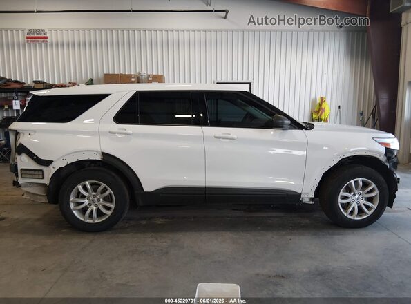 1FMSK8BH3LGC98832 2020 FORD EXPLORER White Vista interior trasera