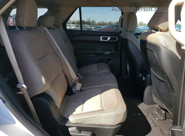 1FMSK8BH7LGC23969 2020 FORD EXPLORER White Vista interior trasera