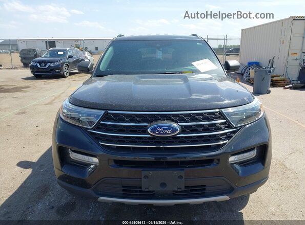 1FMSK8DH0LGC08324 2020 FORD EXPLORER Black Widok wnętrza z tyłu