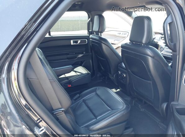 1FMSK8DH0LGC08324 2020 FORD EXPLORER Black Widok naklejki z numerem VIN