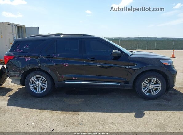 1FMSK8DH0LGC08324 2020 FORD EXPLORER Black Widok wnętrza 360 stopni
