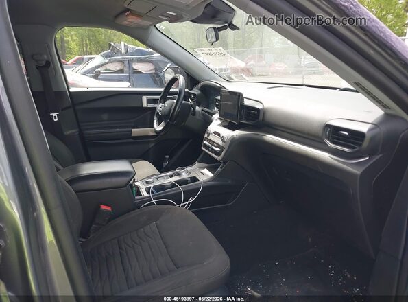 1FMSK8DH0MGA51394 2021 FORD EXPLORER Gray Вид салону спереду