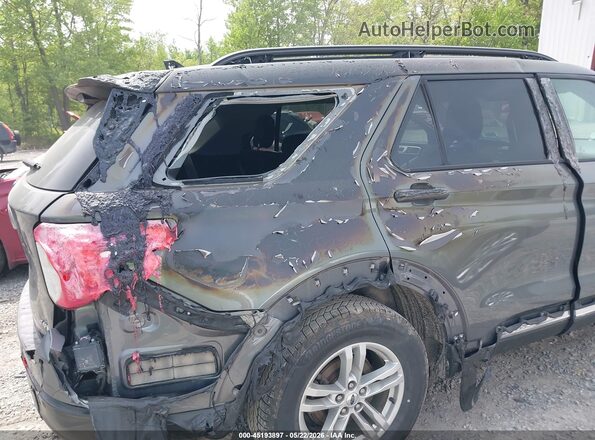 1FMSK8DH0MGA51394 2021 FORD EXPLORER Gray Вид спереду