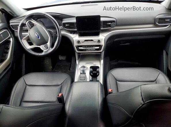 1FMSK8DH0NGA42728 2022 FORD FORD EXPLORER Silver Вид панелі приладів