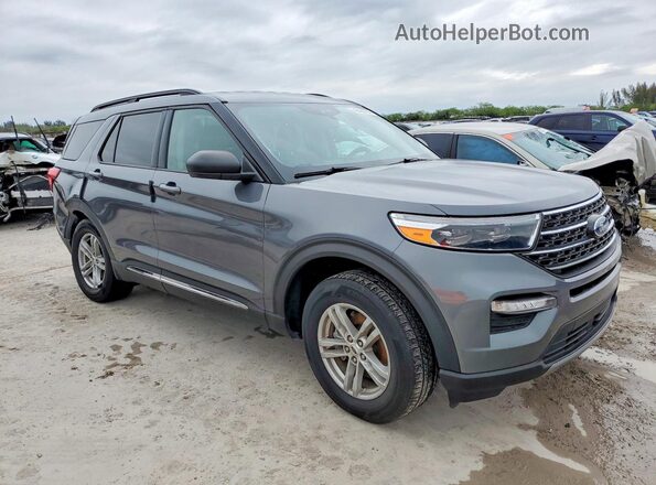 1FMSK8DH0NGA42728 2022 FORD FORD EXPLORER Silver Передня права чверть