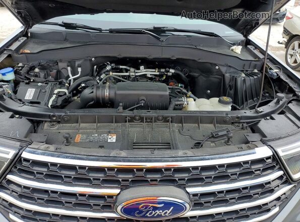 1FMSK8DH0NGA42728 2022 FORD FORD EXPLORER Silver Вид підкапотного простору