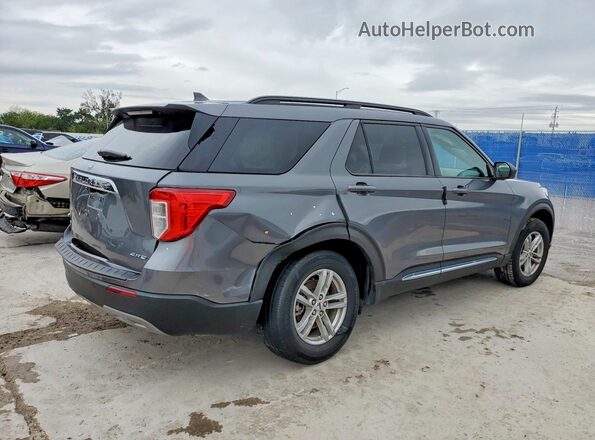 1FMSK8DH0NGA42728 2022 FORD FORD EXPLORER Silver Задня права чверть