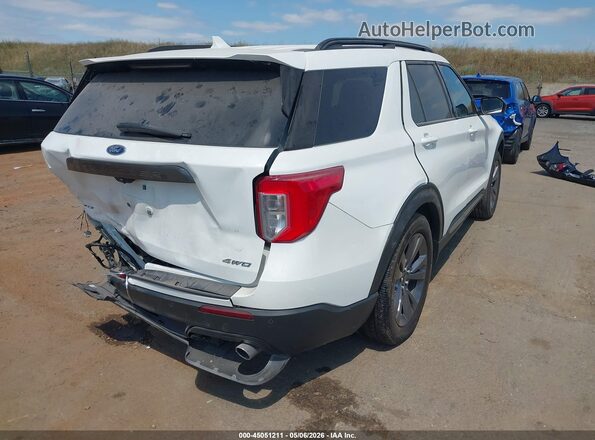 1FMSK8DH0NGC34411 2022 FORD FORD EXPLORER White Trasero derecho