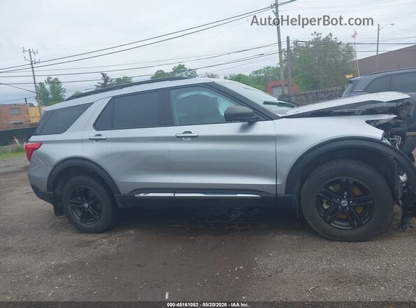 1FMSK8DH0PGA31795 2023 FORD EXPLORER Silver Սարքավորումների վահանակի տեսք