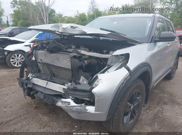 1FMSK8DH0PGA31795 2023 FORD EXPLORER Silver Դիմացի տեսք