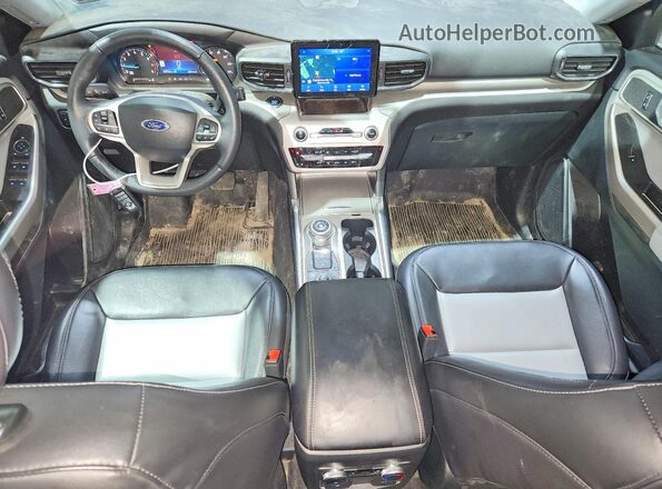 1FMSK8DH0PGB76576 2023 FORD EXPLORER Black Առջևի վահանակի տեսք