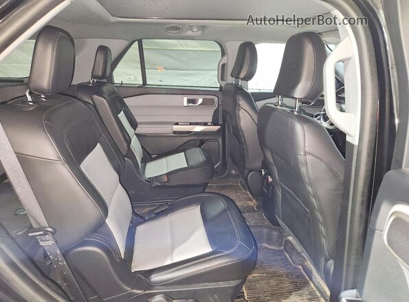 1FMSK8DH0PGB76576 2023 FORD EXPLORER Black Սալոնի հետևի տեսք