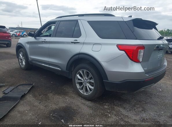 1FMSK8DH0PGC16154 2023 FORD EXPLORER Silver Rear left